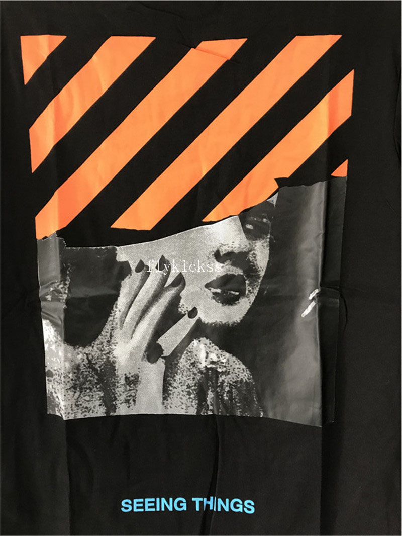 Off White Seeing Things Black Shirt